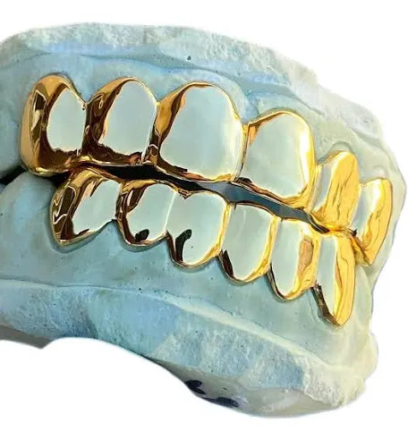 Solid 10k Gold Grillz