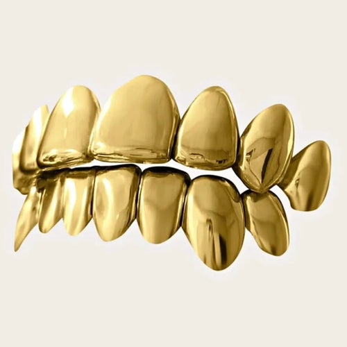 Solid 10k Gold Grillz